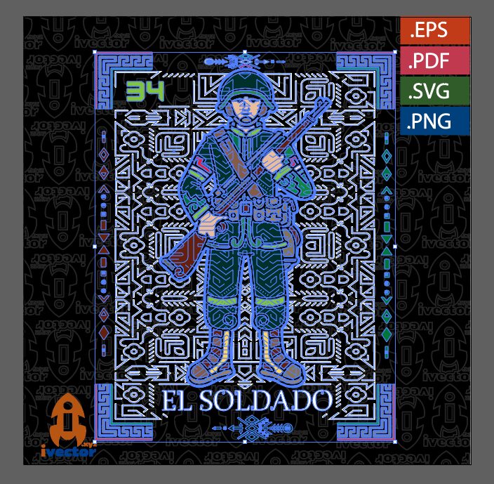 LOTERIA-EL-SOLDADO-VECTOR-EDITABLE-EPS-PDF_P1 LOTERIA EL SOLDADO VECTOR EDITABLE EPS PDF