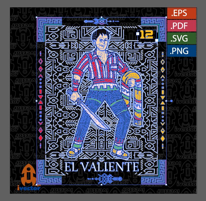 LOTERIA-EL-VALIENTE-VECTOR-EDITABLE-EPS-PDF_P1 LOTERIA EL VALIENTE VECTOR EDITABLE EPS PDF