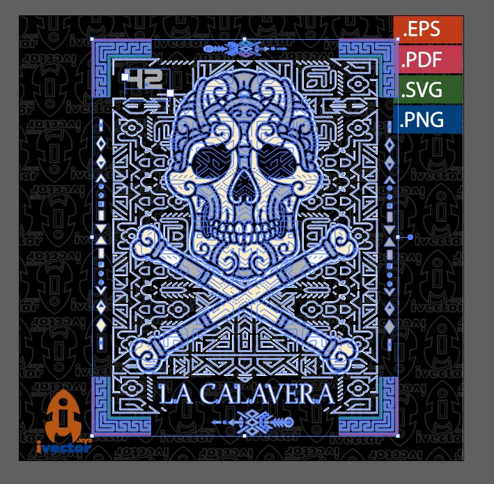 LOTERIA-LA-CALAVERA-VECTOR-EDITABLE-EPS-PDF_P1 LOTERIA LA CALAVERA VECTOR EDITABLE EPS PDF