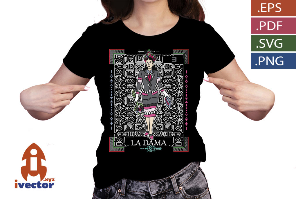 LOTERIA-LA-DAMA-VECTOR-EDITABLE-EPS-PDF_P3 LOTERIA LA DAMA VECTOR EDITABLE EPS PDF