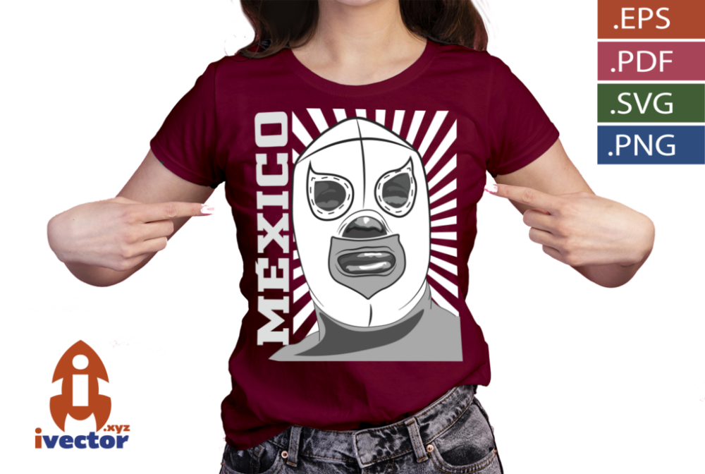 LUCHADOR-MEXICANO-VECTOR-EDITABLE_p3 LUCHADOR MEXICANO VECTOR EDITABLE
