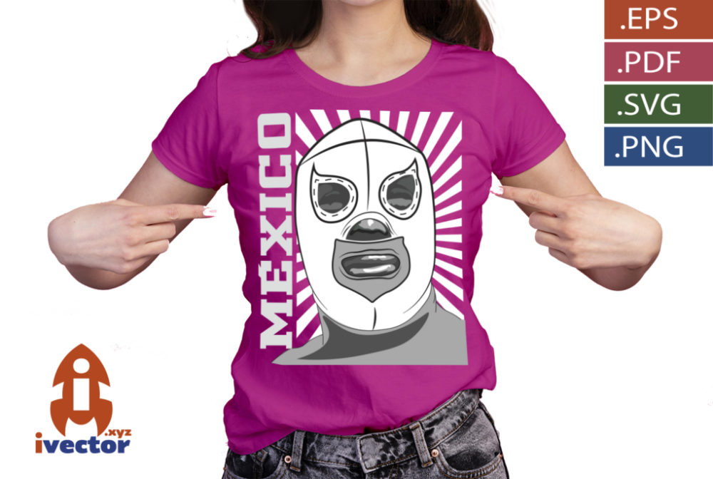 LUCHADOR-MEXICANO-VECTOR-EDITABLE_p4 LUCHADOR MEXICANO VECTOR EDITABLE
