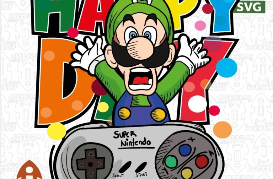 LUIGI BROS SUPER NINTENDO EDITABLE