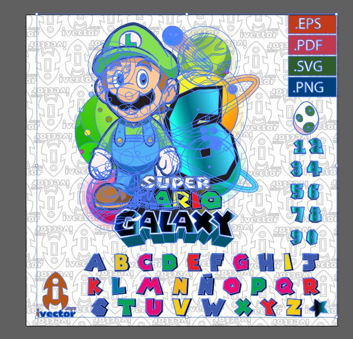 LUIGI-DIA-DEL-NINO-SUPER-MARIO-GALAXY-VECTOR-EDITABLE_p1 LUIGI DÍA DEL NIÑO SUPER MARIO GALAXY VECTOR EDITABLE