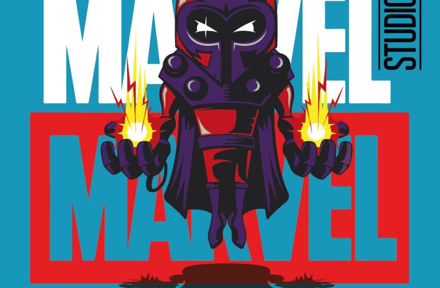 MAGNETO VECTOR MARVEL STUDIOS EPS PDF EDITABLE