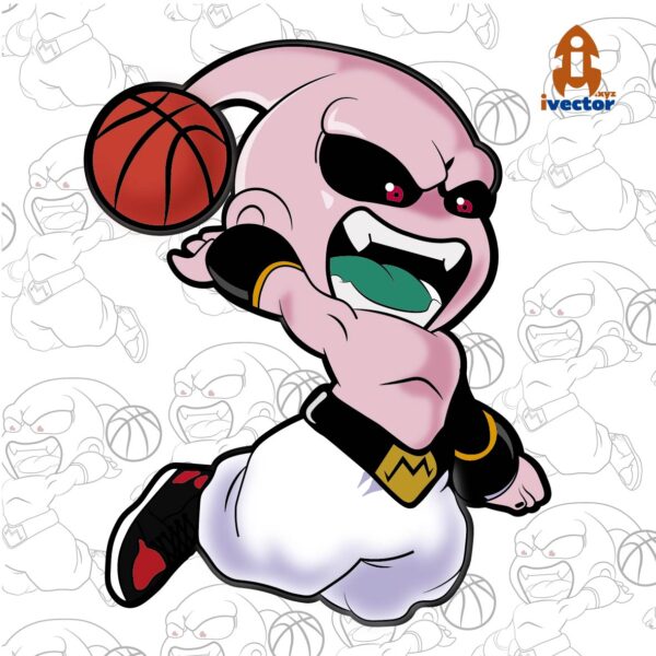 MAJIN-BOO-BASQUETBALL-VECTOR-EDITABLE-EPS-PDF-VECTOR-01-600x600 Ivector - Recursos Ilimitados DTF