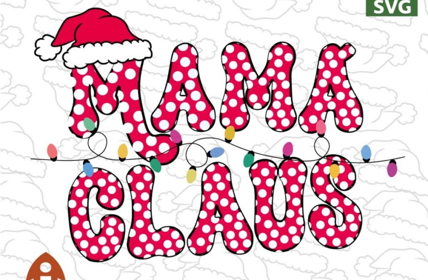 MAMA CLAUS VECTOR EDITABLE EPS PDF