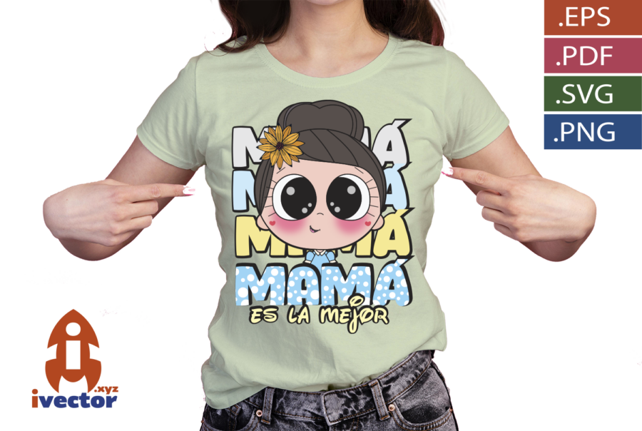 MAMA-ES-LA-MEJOR-AZUL-VECTOR-EDITABLE_P2 MAMÁ ES LA MEJOR VECTOR EDITABLE AZUL