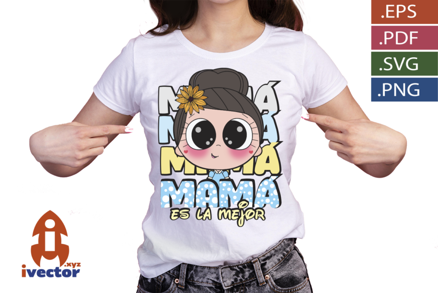 MAMA-ES-LA-MEJOR-AZUL-VECTOR-EDITABLE_P3 MAMÁ ES LA MEJOR VECTOR EDITABLE AZUL