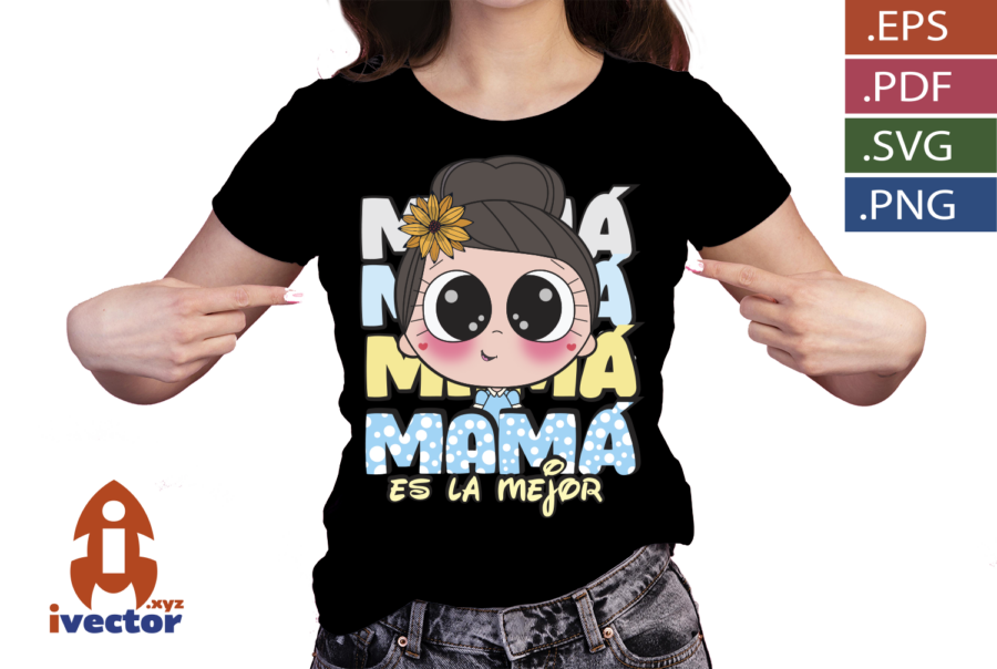 MAMA-ES-LA-MEJOR-AZUL-VECTOR-EDITABLE_P6 MAMÁ ES LA MEJOR VECTOR EDITABLE AZUL