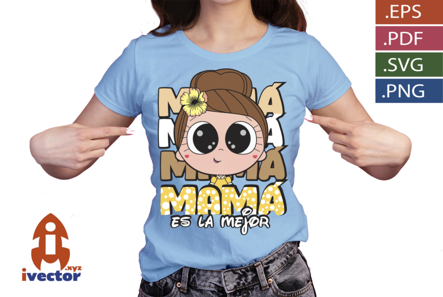 MAMA-ES-LA-MEJOR-VECTOR-EDITABLE-CAFE_P3 MAMÁ ES LA MEJOR VECTOR EDITABLE CAFÉ