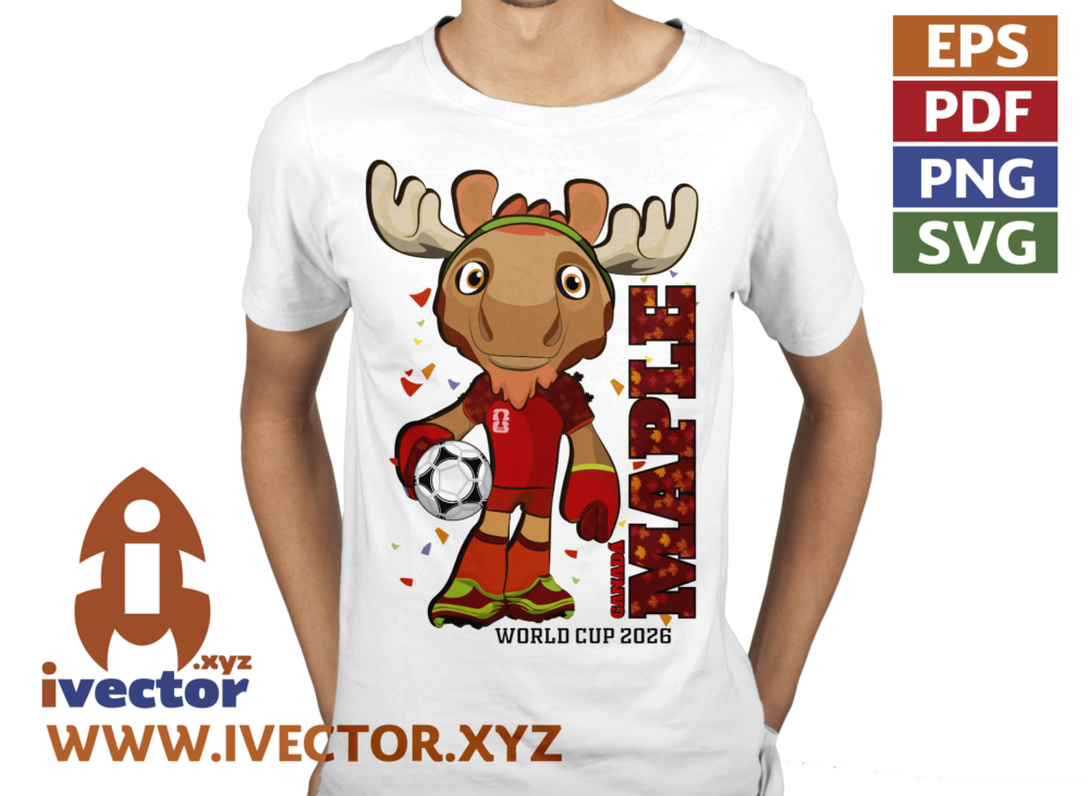 MAPLE-VECTOR-EDITABLE-WOLD-CUP-2026-CANADA_P3 MAPLE VECTOR EDITABLE WOLD CUP 2026 CANADÁ