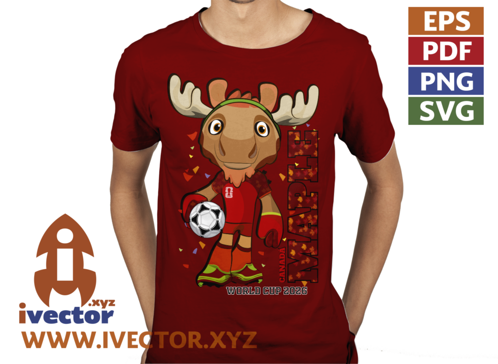 MAPLE-VECTOR-EDITABLE-WOLD-CUP-2026-CANADA_P4 MAPLE VECTOR EDITABLE WOLD CUP 2026 CANADÁ