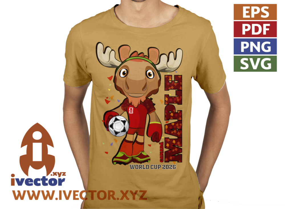 MAPLE-VECTOR-EDITABLE-WOLD-CUP-2026-CANADA_P6 MAPLE VECTOR EDITABLE WOLD CUP 2026 CANADÁ