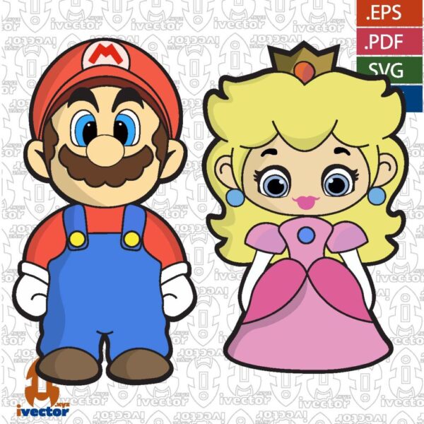 MARIO-AND-PEACH-VECTOR-EDITABLE-EPS-PDF_Mesa-de-trabajo-1-600x600 Vectores completamente editables