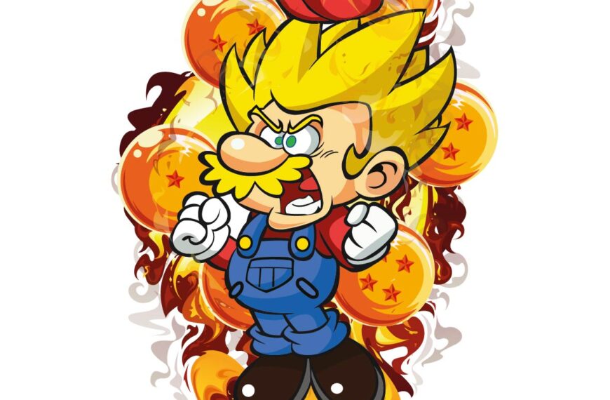 MARIO BROS SUPER SAIYAYIN EPS PDF VECTOR