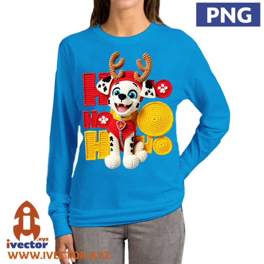 MARSHAL-PAW-PATROL-CHRISTMAS-CROCHET-ALTA-CALIDAD-p4 MARSHAL PAW PATROL CHRISTMAS CROCHET ALTA CALIDAD