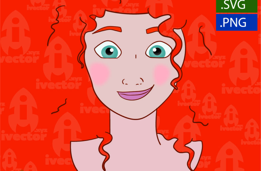 MÉRIDA DISNEY VECTOR EDITABLE EPS PDF p1