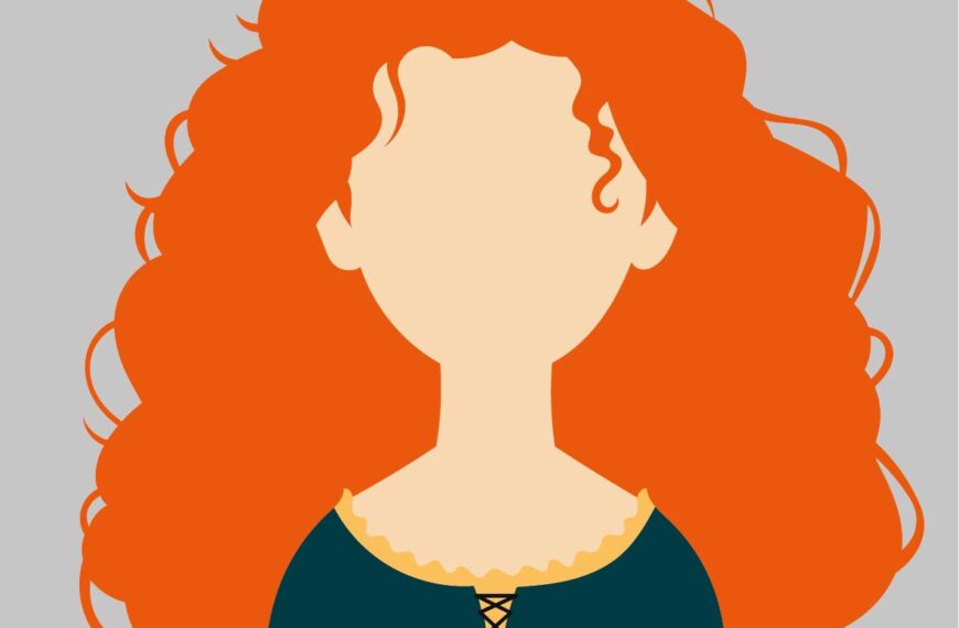 MERIDA PRINCESAS DISNEY EPS PDF VECTOR