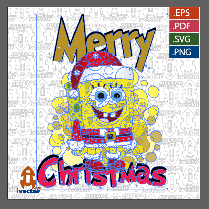 MERRY-CHRISTMAS-BOB-ESPONJA-VECTOR-EDITABLE_p1 MERRY CHRISTMAS BOB ESPONJA VECTOR EDITABLE