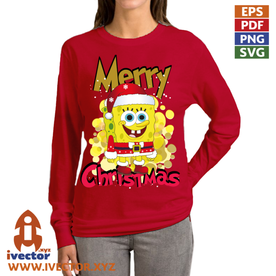 MERRY-CHRISTMAS-BOB-ESPONJA-VECTOR-EDITABLE_p5 MERRY CHRISTMAS BOB ESPONJA VECTOR EDITABLE