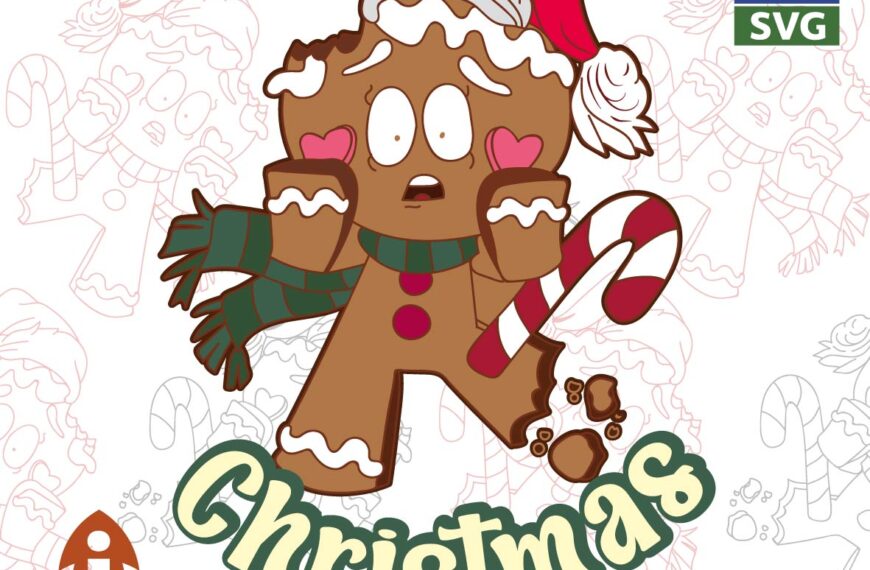 MERRY CHRISTMAS GALLETA NAVIDEÑA VECTOR