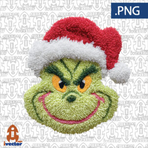MERRY-CHRISTMAS-GRINCH-GORRO-BORDADO-CROCHET-D-300x300 VECTORES Y RECURSOS