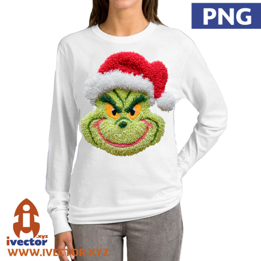 MERRY-CHRISTMAS-GRINCH-GORRO-BORDADO-CROCHET-D-P1 MERRY CHRISTMAS GRINCH GORRO BORDADO CROCHET