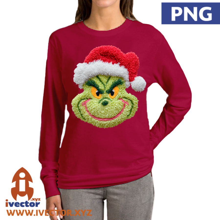 MERRY-CHRISTMAS-GRINCH-GORRO-BORDADO-CROCHET-D-P3 MERRY CHRISTMAS GRINCH GORRO BORDADO CROCHET