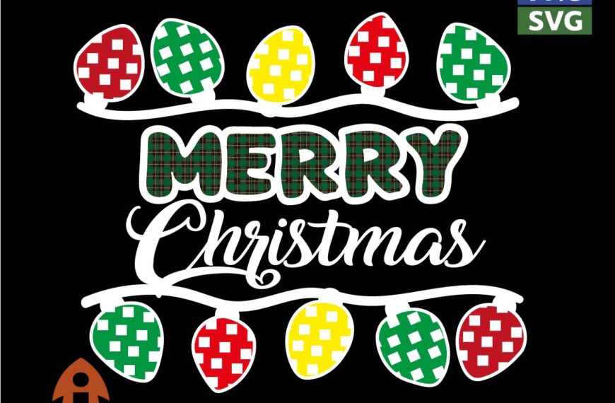 MERRY CHRISTMAS LUCES NAVIDAD VECTOR EPS PDF