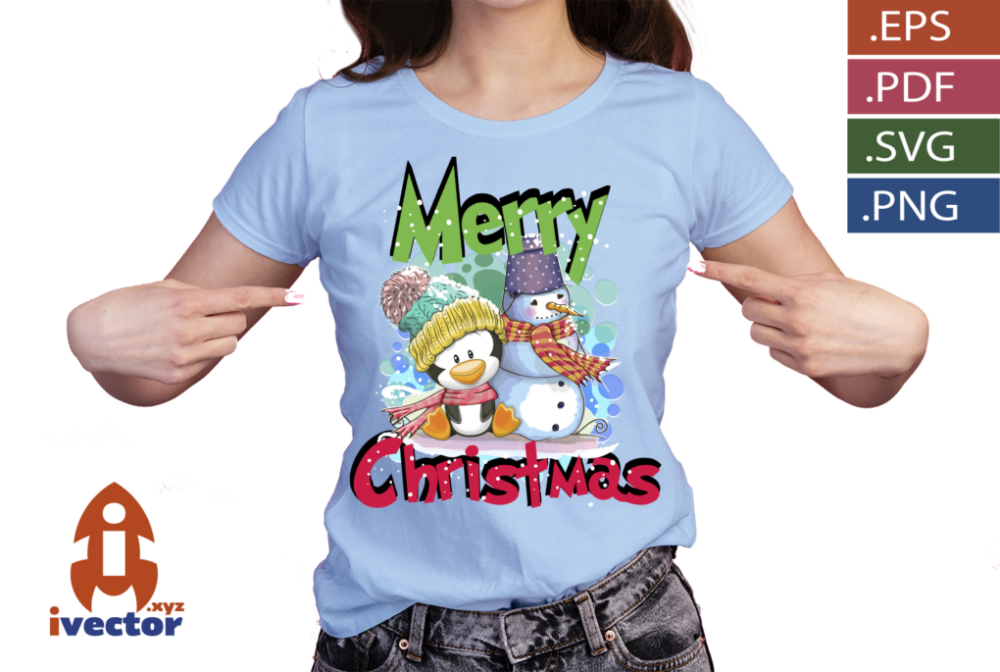 MERRY-CHRISTMAS-OSO-PINGUINO-VECTOR-EDITABLE-P1 MERRY CHRISTMAS OSO PINGUINO VECTOR EDITABLE