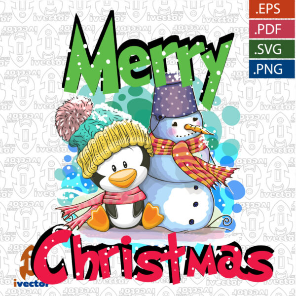 MERRY-CHRISTMAS-OSO-PINGUINO-VECTOR-EDITABLE_Mesa-de-trabajo-1-600x600 Vectores completamente editables