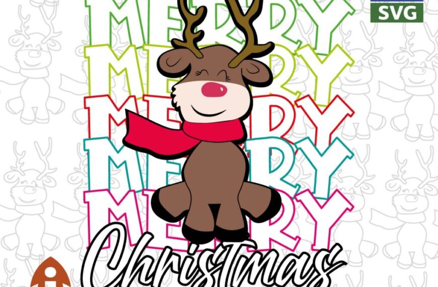 MERRY CHRISTMAS RENO NAVIDEÑO VECTOR EPS PDF