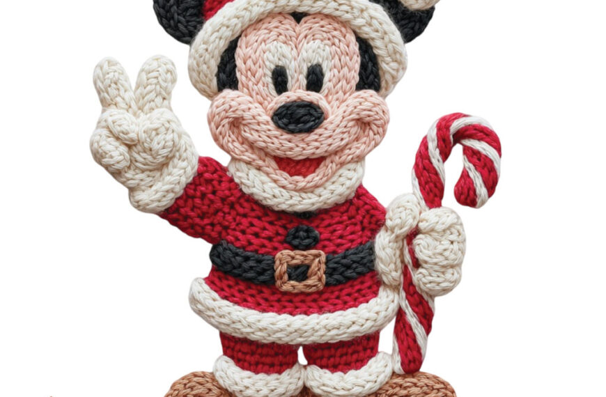 MICKEY CROCHET ALTA CALIDAD