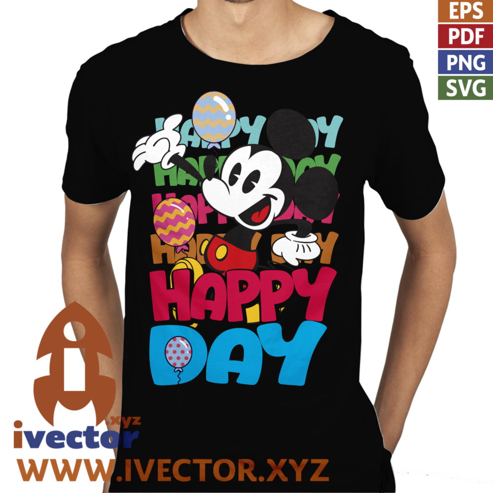 MICKEY-HAPPY-DAY-VECTOR-EDITABLE-EPS-PDF_P3 MICKEY HAPPY DAY VECTOR EDITABLE EPS PDF