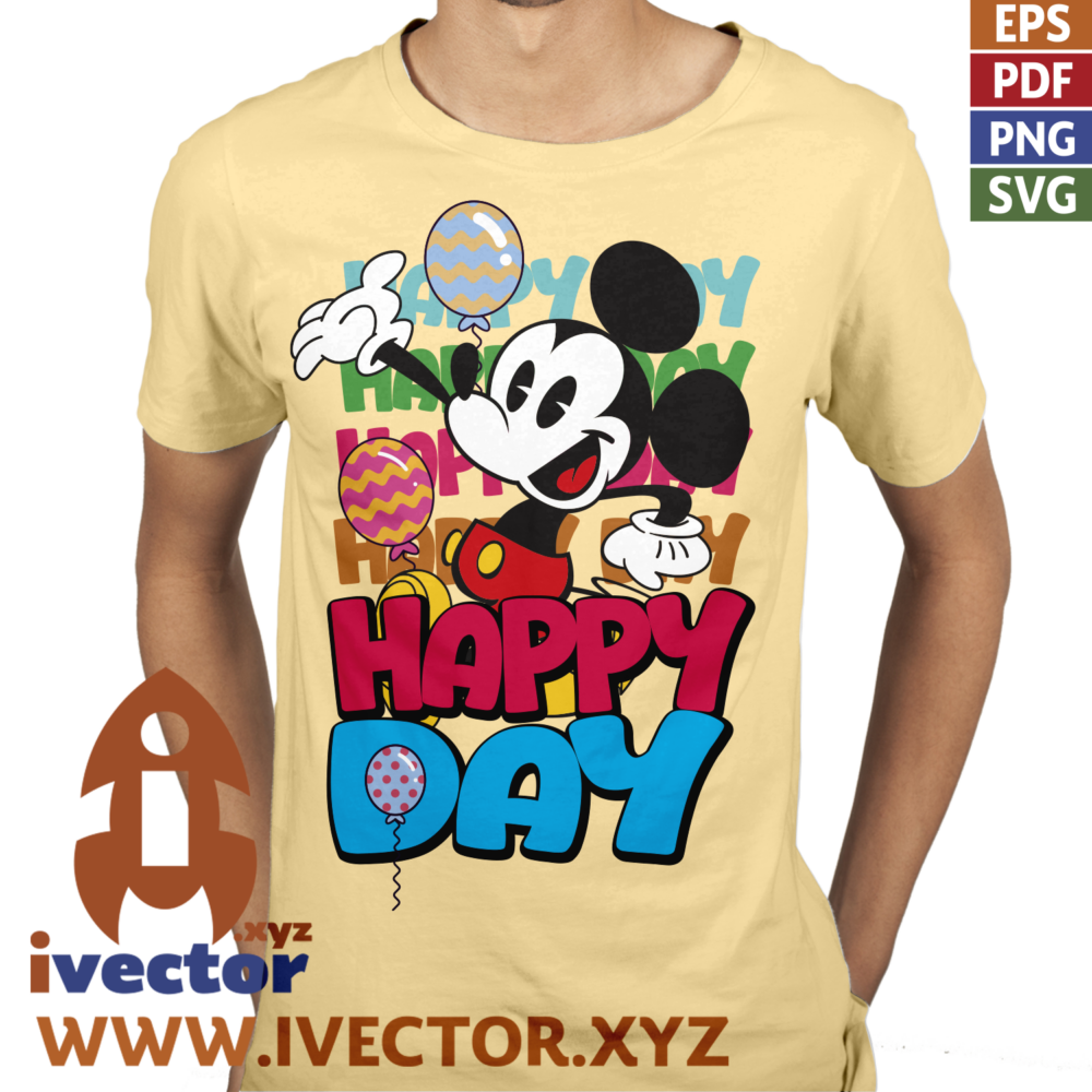 MICKEY-HAPPY-DAY-VECTOR-EDITABLE-EPS-PDF_P5 MICKEY HAPPY DAY VECTOR EDITABLE EPS PDF