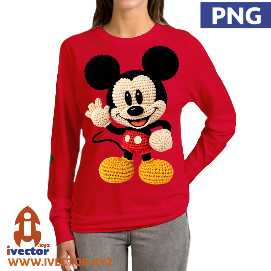 MICKEY-MOUSE-ESTILO-CROCHET-P2 MICKEY MOUSE ESTILO CROCHET