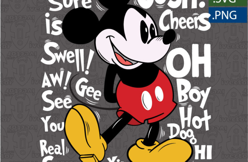 MICKEY MOUSE LETRAS VECTOR EDITABLE LETRA BLANCA EPS PDF