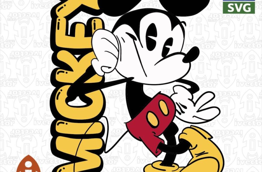MICKEY MOUSE VECTOR EDITABLE EPS PDF