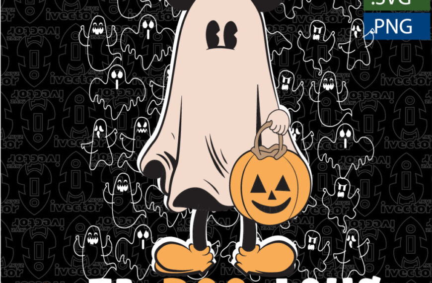 MICKEY MOUSE FANTASMA FA BOO LOUS OSCUROS