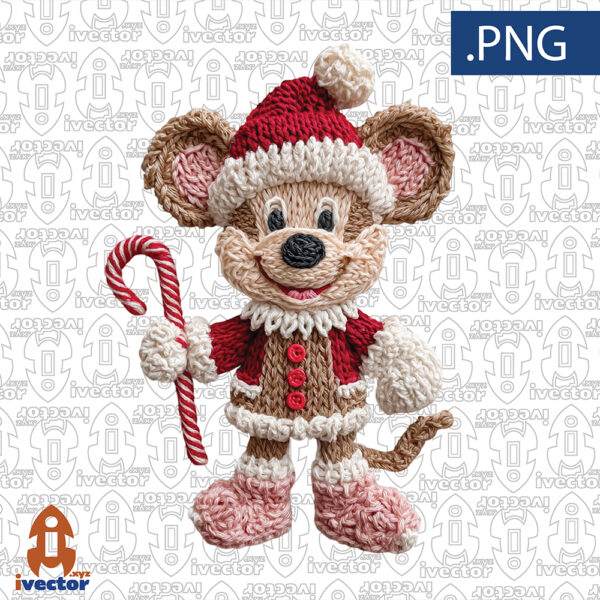 MICKEY-SANTA-CROCHET-PNG-ALTA-CALIDAD-600x600 Ivector - Recursos Ilimitados DTF