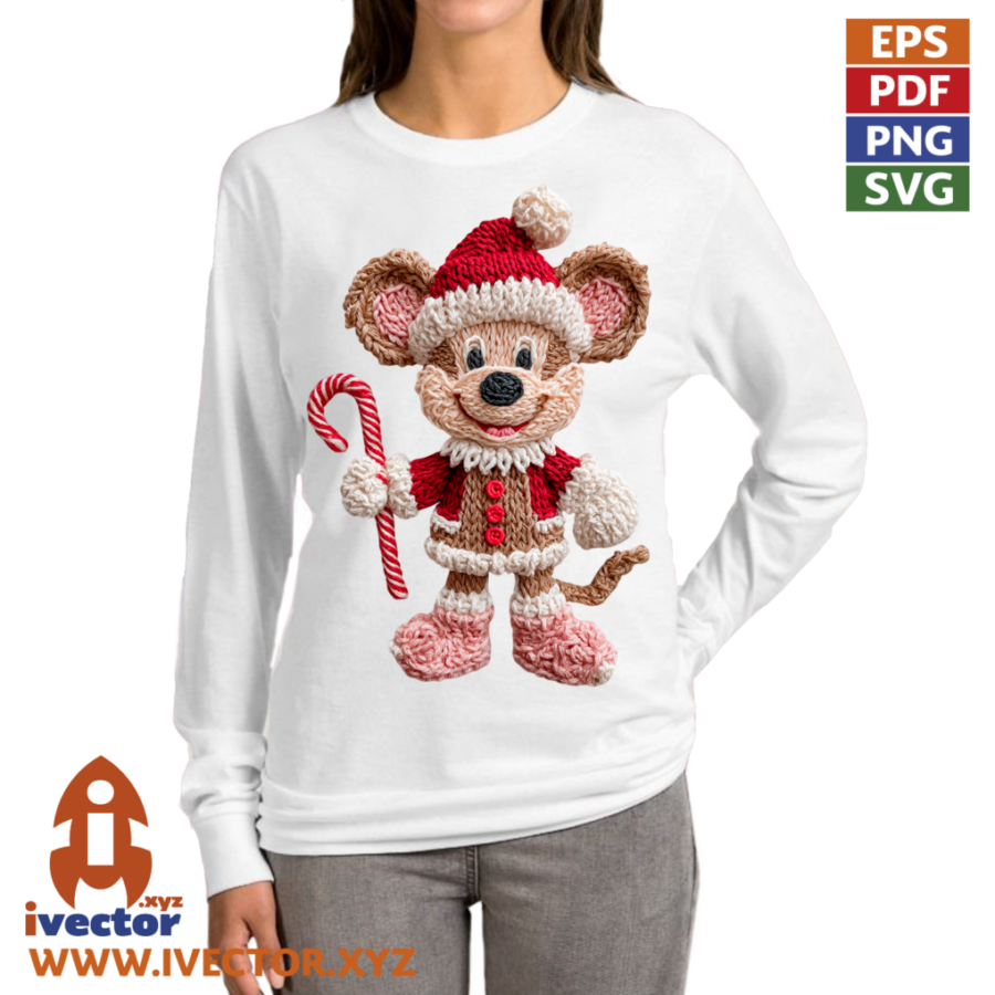 MICKEY-SANTA-CROCHET-PNG-ALTA-CALIDAD-p3 MICKEY SANTA CROCHET PNG ALTA CALIDAD