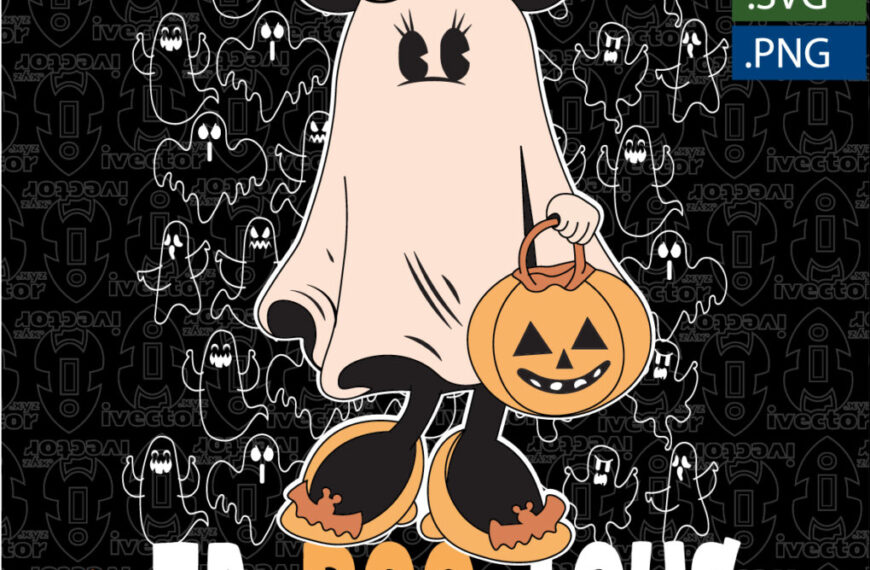 MINNIE MOUSE FANTASMA FA BOO LOUS V1