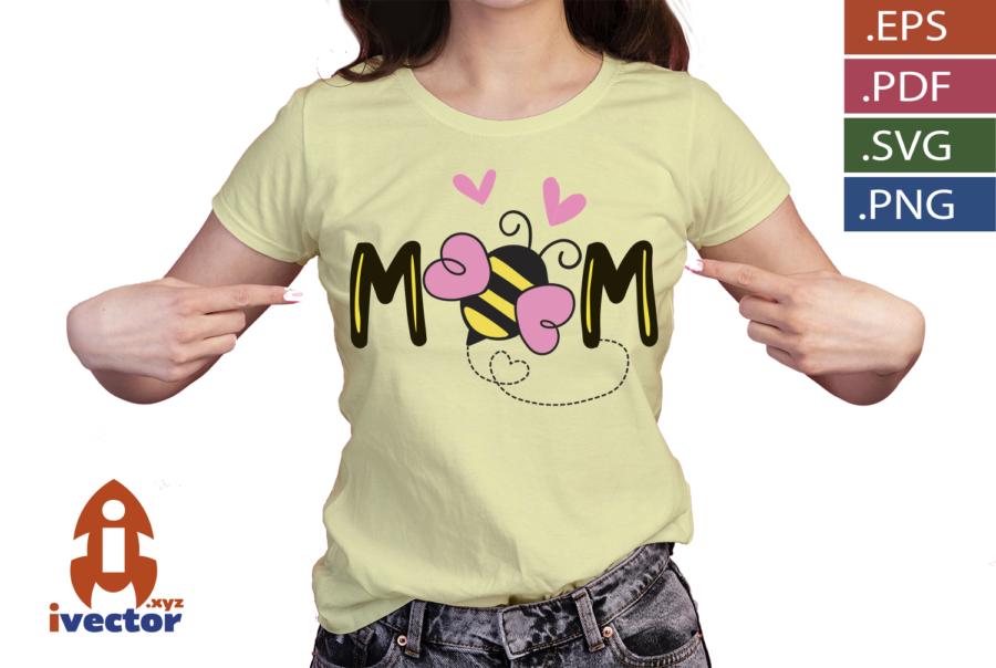 MOM-ABEJA-DIA-DE-LAS-MADRES-VECTOR-EDITABLE_P1 MOM ABEJA DÍA DE LAS MADRES VECTOR EDITABLE