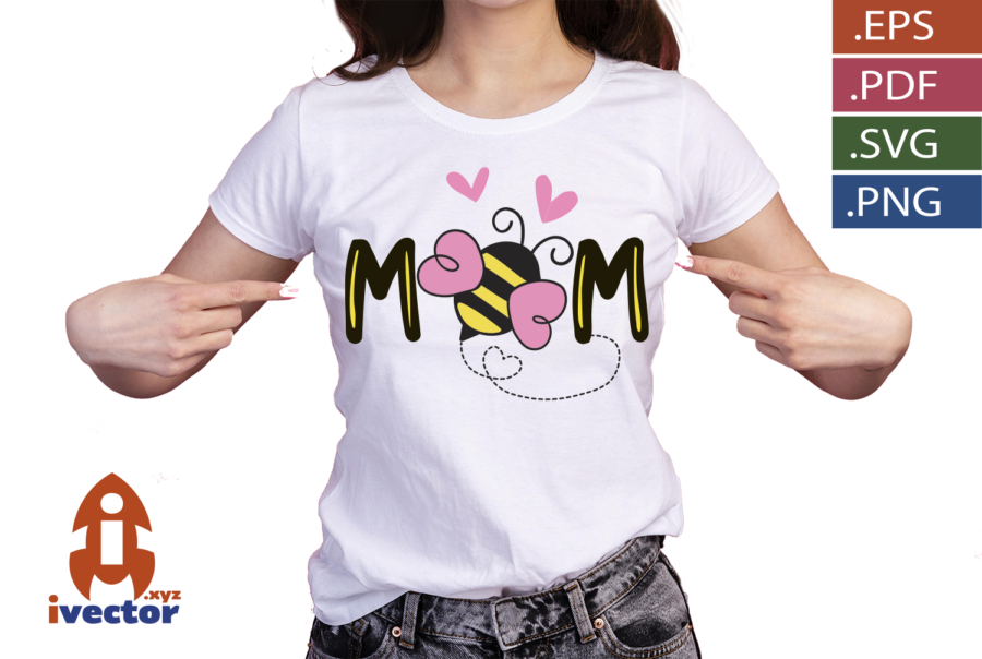 MOM-ABEJA-DIA-DE-LAS-MADRES-VECTOR-EDITABLE_P2 MOM ABEJA DÍA DE LAS MADRES VECTOR EDITABLE