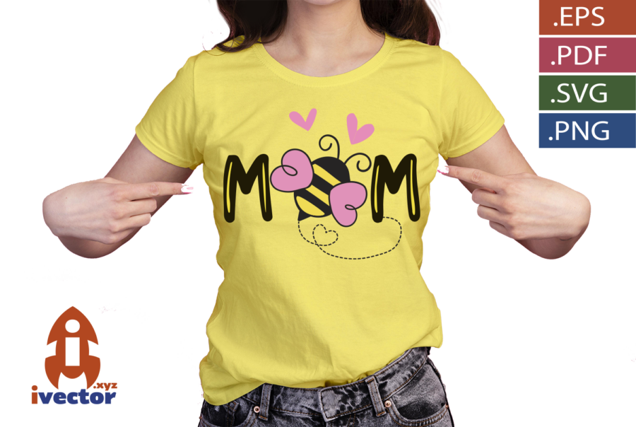 MOM-ABEJA-DIA-DE-LAS-MADRES-VECTOR-EDITABLE_P4 MOM ABEJA DÍA DE LAS MADRES VECTOR EDITABLE
