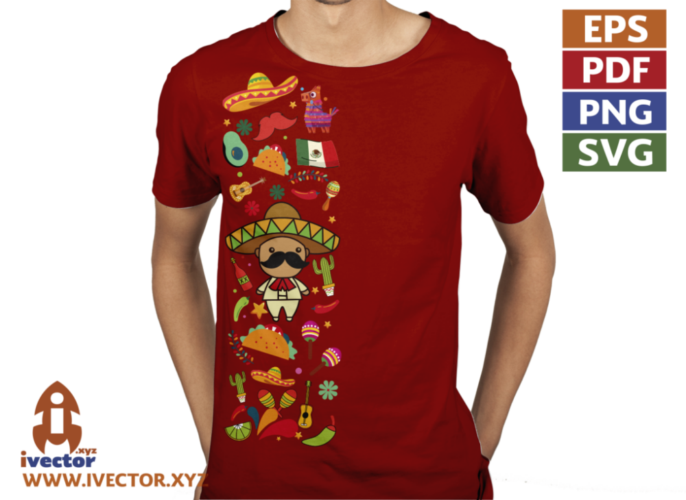 MOTIVOS-MEXICANO-CHARRO-VECTOR-EDITABLE-P4 PATRONES MEXICANO CHARRO VECTOR EDITABLE ESTAMPADO