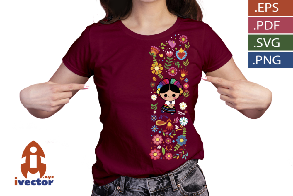 MOTIVOS-MEXICANO-MUNECA-VECTOR-EDITABLE_P5 MOTIVOS MEXICANO MUÑECA VECTOR EDITABLE