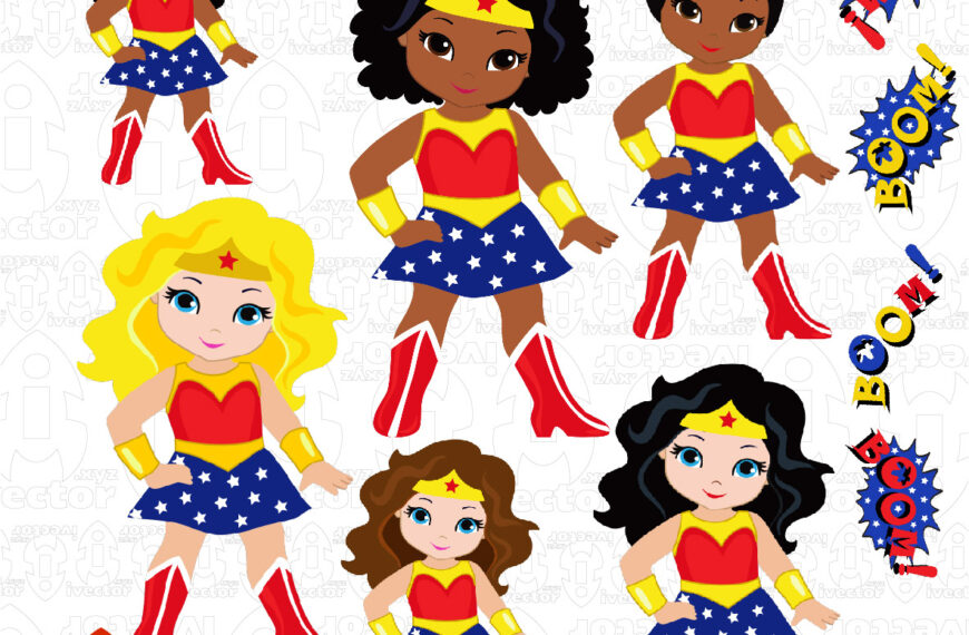 MUJER MARAVILLA ETNIAS PNG EDITABLE ALTA CALIDAD