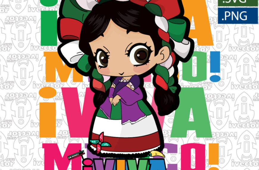 MUÑECA MEXICANA VIVA MEXICO